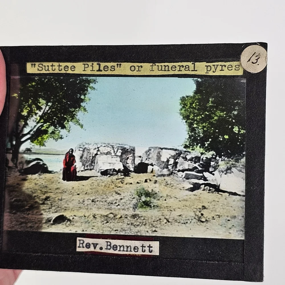 Antique Magic Lantern Slides Lot of 8 Religious Biblical Christian Jesus - Picture 9 of 11